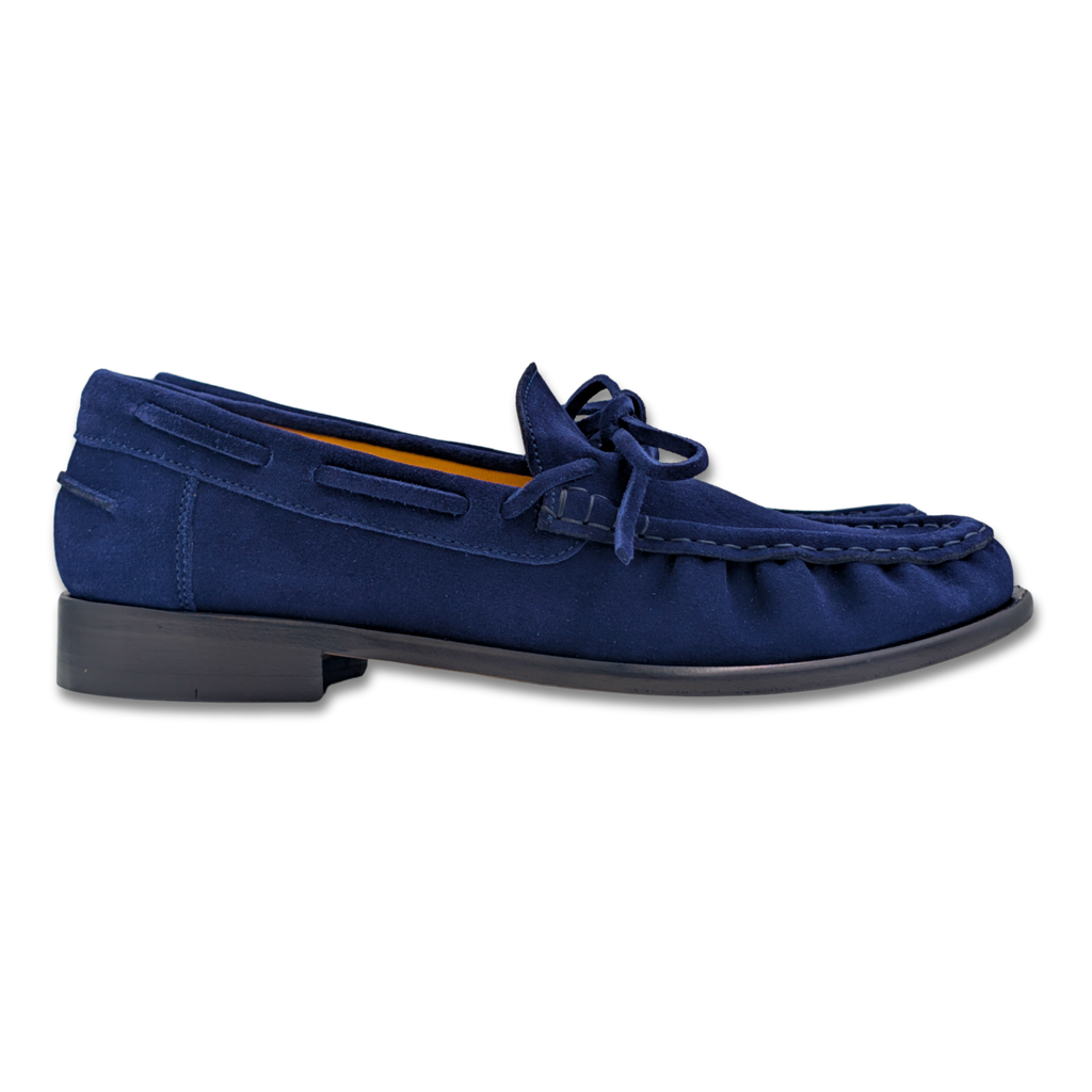 Bert in Navy Suede