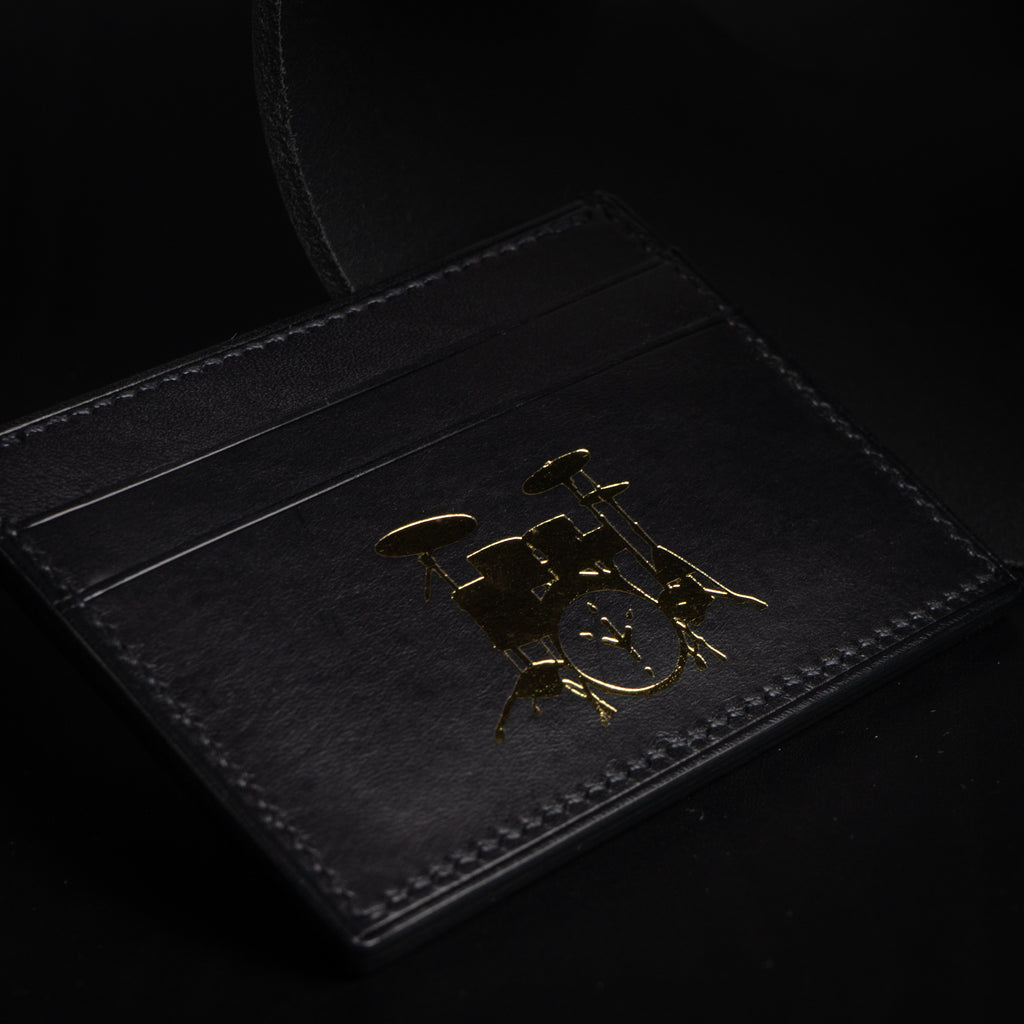 Deakin・Wren Black Leather Wallet