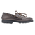Mr. Boaty in Wine Leather with a Micro EVA Commando Sole