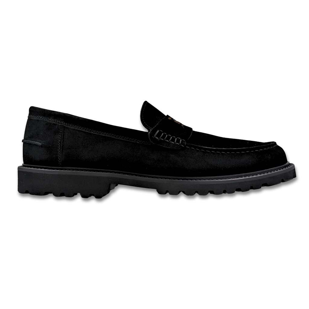 Peter in Black Suede with a Micro EVA Commando Sole