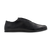 YU BE Black Leather Slip