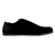 YU BE Black Suede Elastic Slip
