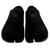 YU BE Black Suede Elastic Slip