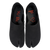 YU BE Black Suede Slip