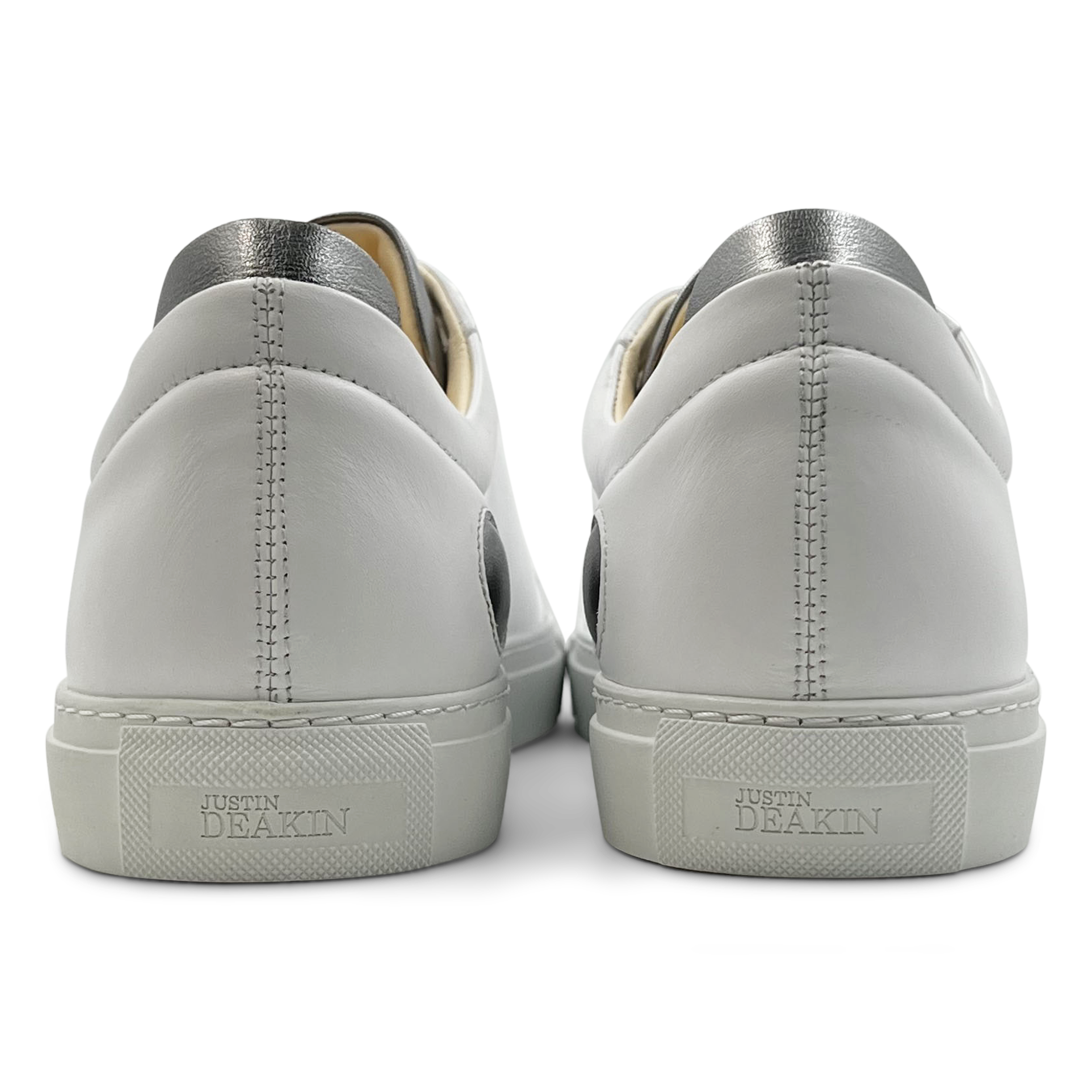 White leather italian 2024 sneakers