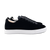 Lennon Sneaker in Black Velvet  and White Sole