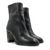Round Ankle Boot in Black